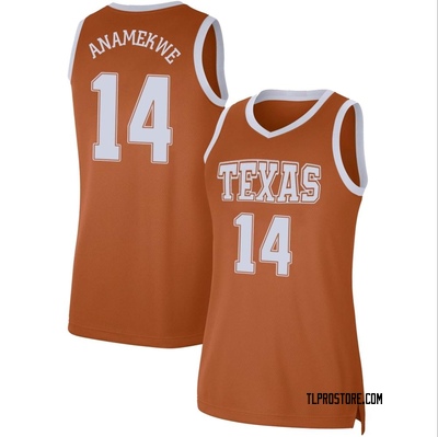 Women's Alex Anamekwe Texas Longhorns Limited Basketball Jersey - Orange