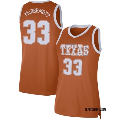 Women's Anthon McDermott Texas Longhorns Limited Basketball Jersey - Orange