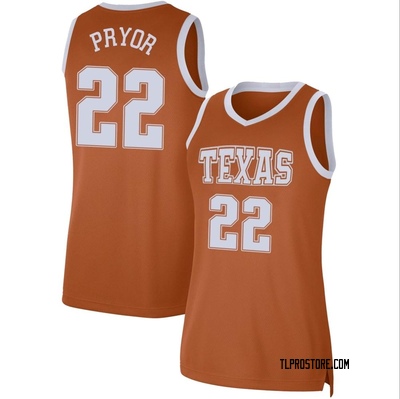 Women's Devon Pryor Texas Longhorns Limited Basketball Jersey - Orange