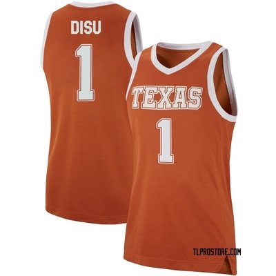 Women's Dylan Disu Texas Longhorns Replica Basketball Jersey - Orange