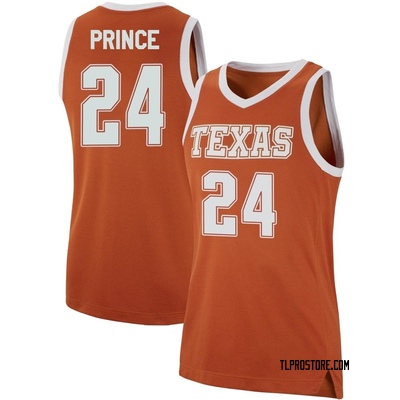 Women's Jackson Prince Texas Longhorns Replica Basketball Jersey - Orange