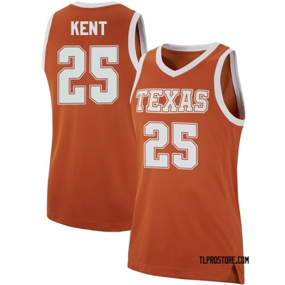 Women's Jayson Kent Texas Longhorns Replica Basketball Jersey - Orange