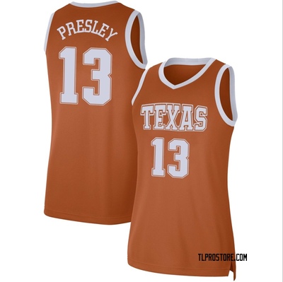 Women's Malik Presley Texas Longhorns Limited Basketball Jersey - Orange